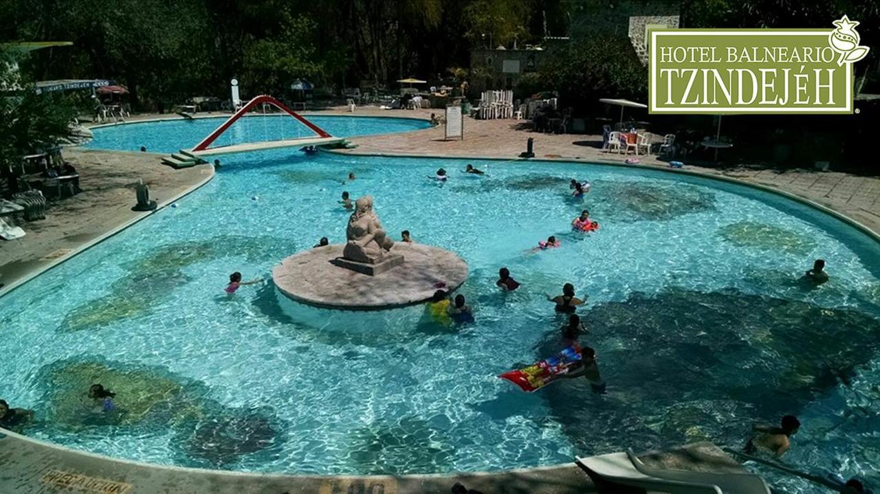 Hotel Balneario Tzindejeh Tasquillo Kültér fotó