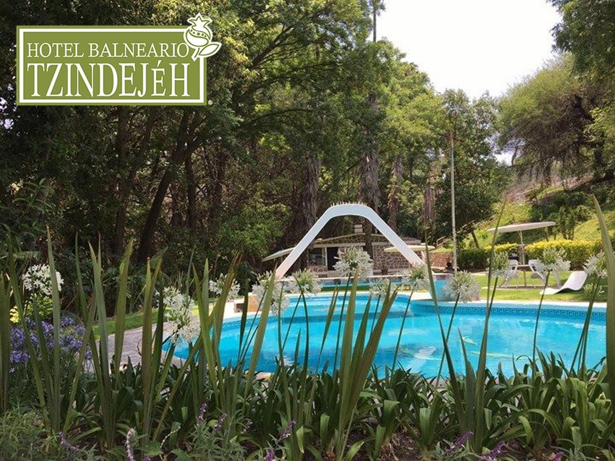Hotel Balneario Tzindejeh Tasquillo Kültér fotó